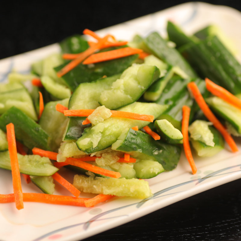 胡瓜と人参(中国四川料理 天然居)