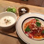 プラムトマトのカプリ風パスタ(ハンズカフェ （HANDS CAFE）)