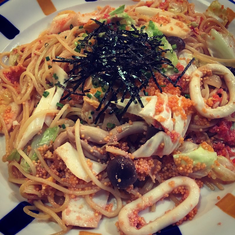 とびっこ入りスパゲティ(Mr.ドリーム)