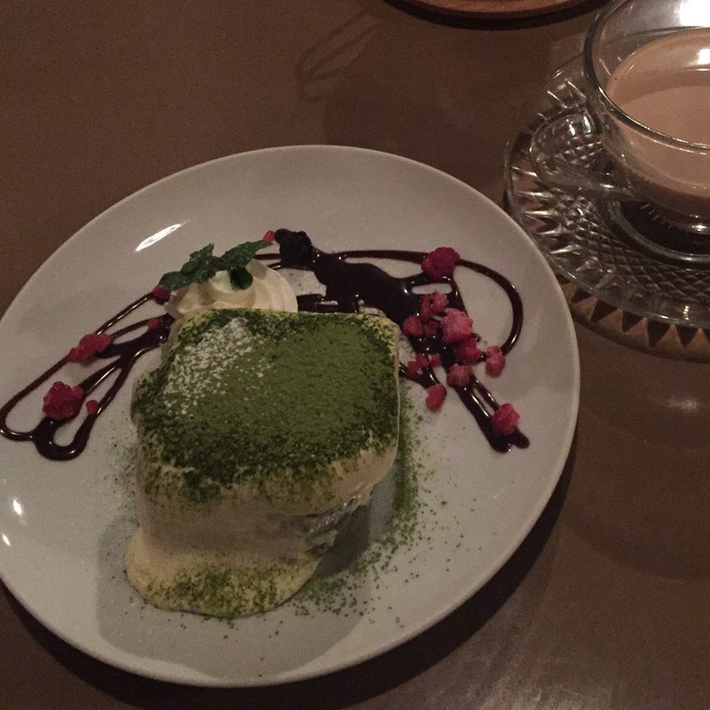 抹茶ティラミス(アナログ カフェ ラウンジ トーキョー （ANALOG CAFE／LOUNGETOKYO）)