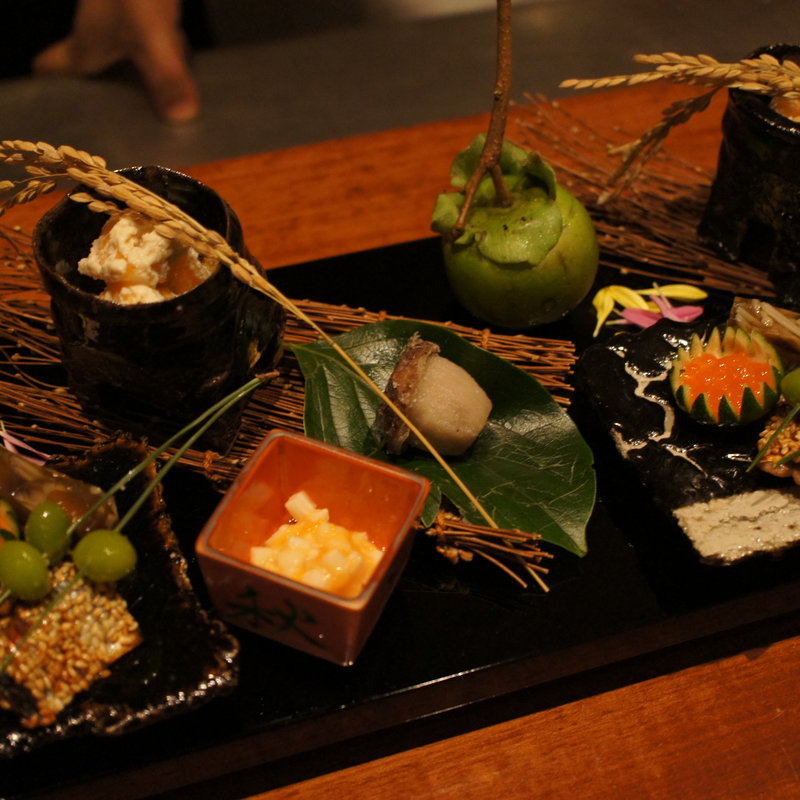 前菜の盛り合わせ(日本料理 TAKEMOTO （タケモト）)