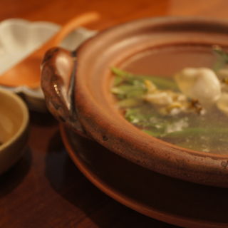 すっぽん鍋(日本料理 TAKEMOTO （タケモト）)