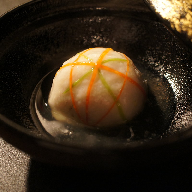 魚のつみれ(日本料理 TAKEMOTO （タケモト）)