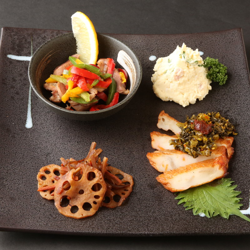 前菜プレート4種盛り(TOKIO （トキオ）)