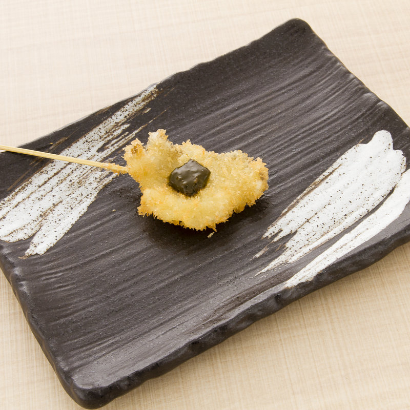 豚肉の串揚げ　味噌(たき川 )