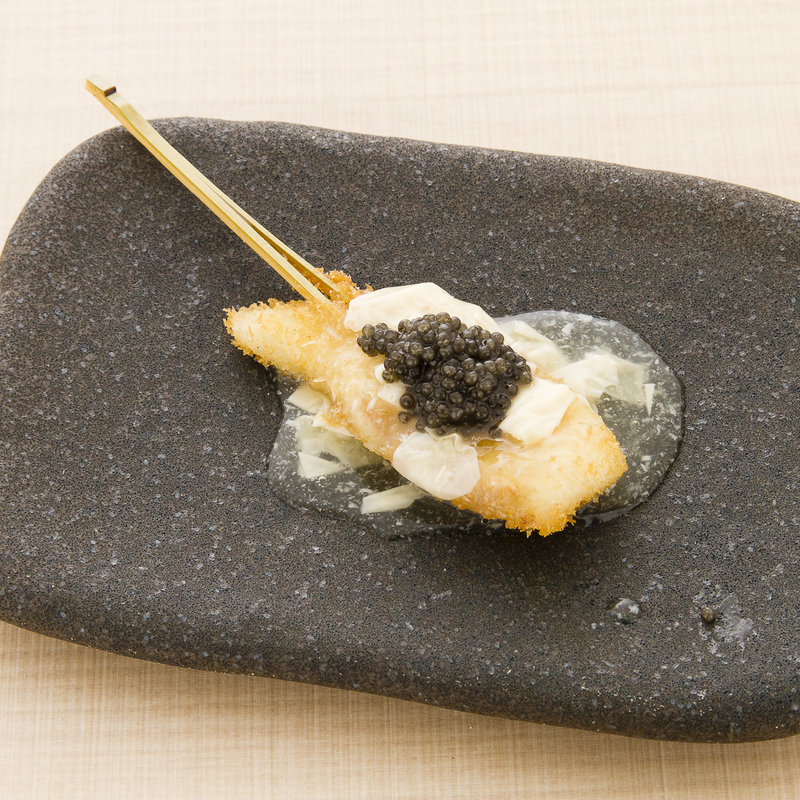 ふぐのキャビアあんかけ(たき川 )