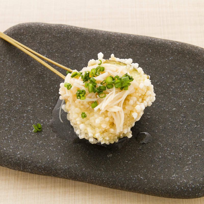 アワビのお米揚げ(たき川 )