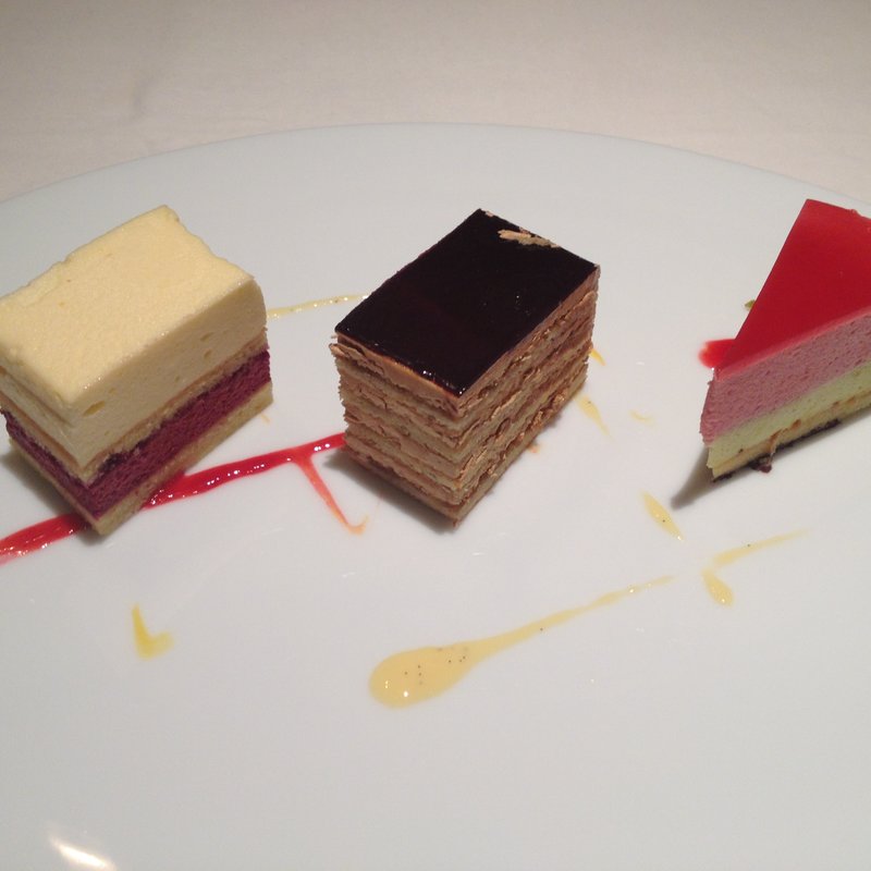 3種のデザート(La Grande Table de KITAMURA)