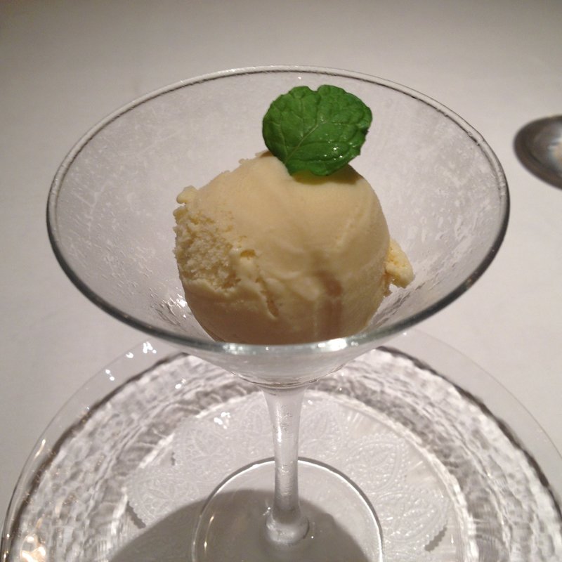 バニラアイス(La Grande Table de KITAMURA)