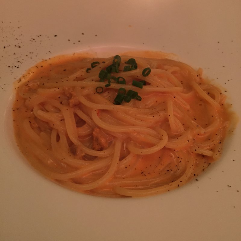 雲丹パスタ(ワインレストラン ドミナス)