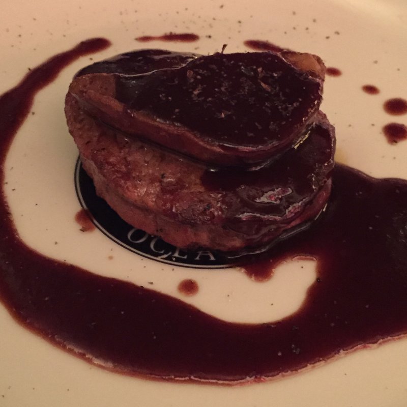 和牛とフォアグラのロッシーニ(ワインレストラン ドミナス)