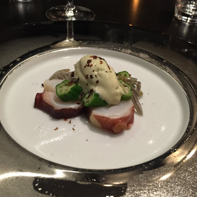 タコのカルパッチョ(The Fifth Floor by MASA UEKI )