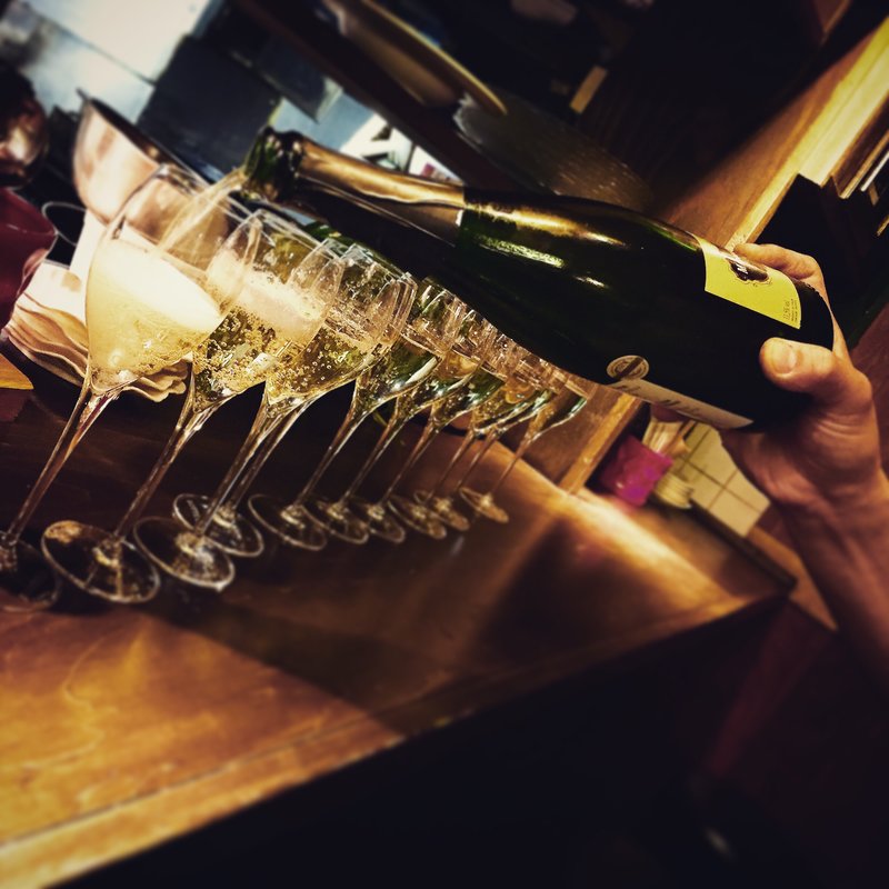 お祝いCAVA(eL MamBo 茅ヶ崎〜スペイン料理とワイン〜)