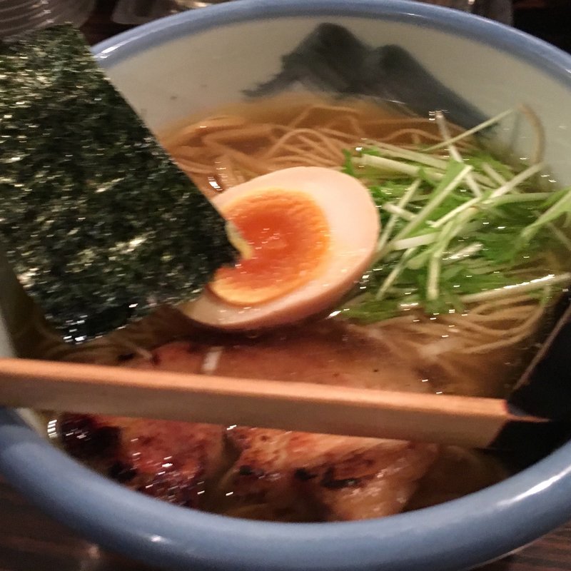 ゆず塩らーめん(AFURI 原宿)