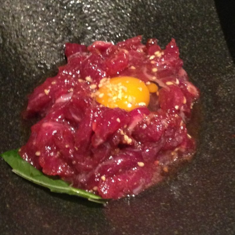 ユッケ(神戸焼肉かんてき)