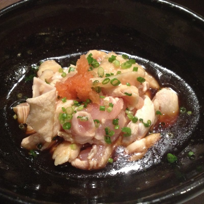 鶏モモポン酢(梟)