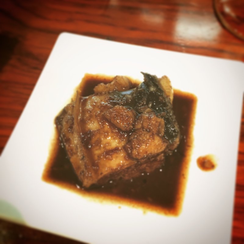 うなぎのシェリー蒸し(スペイン料理 アロス )