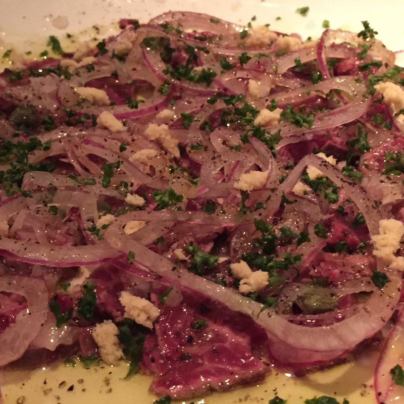 和牛のカルパッチョ(ル・ブジョン・オガサワラ)