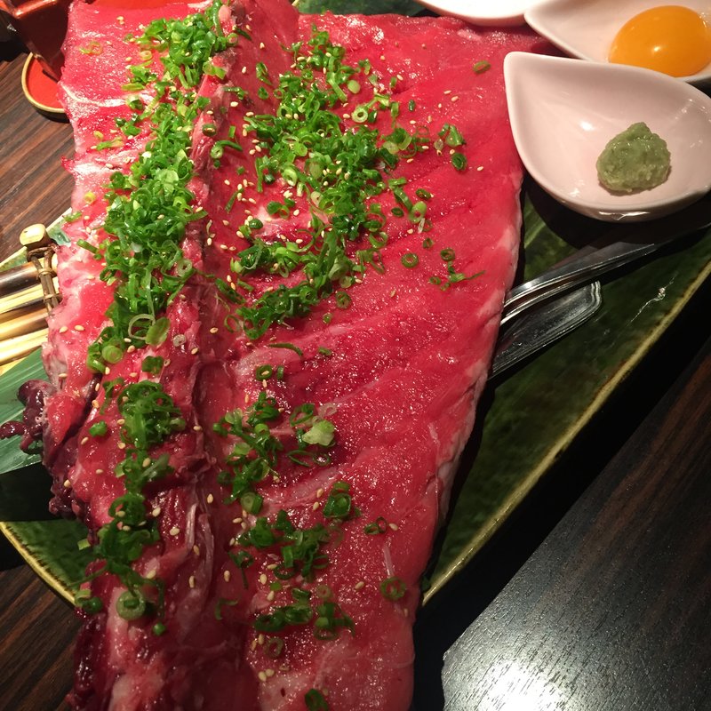 マグロの中落ち(旬魚 旬菜 咲くら 梅田阪急グランドビル店)