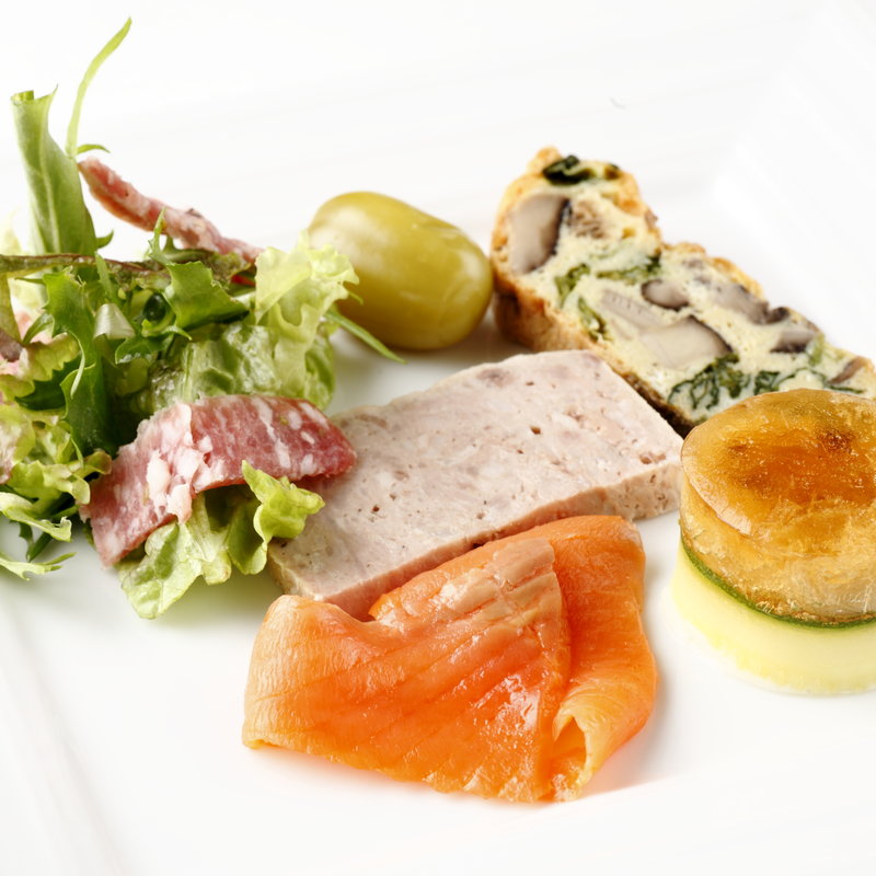 美瑛産豚肉のテリーヌ(トラットリアQ )