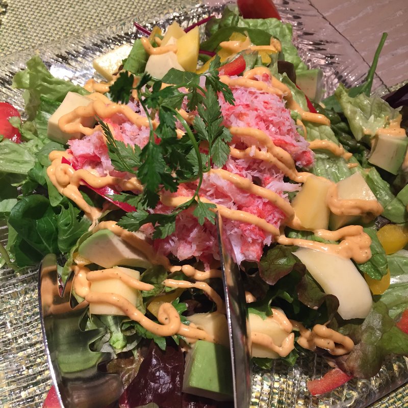 蟹とアボガドのアジアンサラダ(ジムトンプソンズテーブル タイランド 銀座 （JIM THOMPSON’S Table Thailand）)