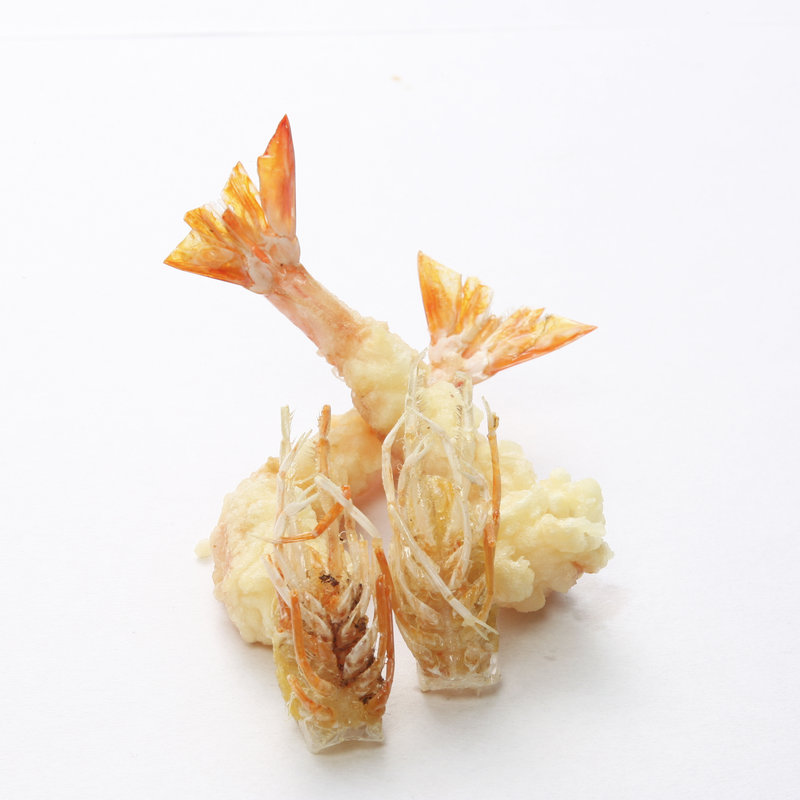 海老の天麩羅(天ぷら 天秀(てんひで)新宿)