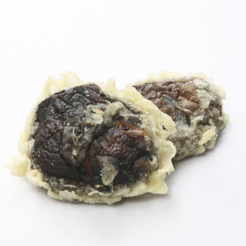 シイタケの天麩羅(天ぷら 天秀(てんひで)新宿)