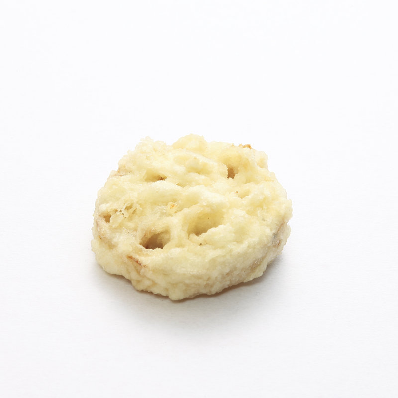 蓮根の天麩羅(天ぷら 天秀(てんひで)新宿)