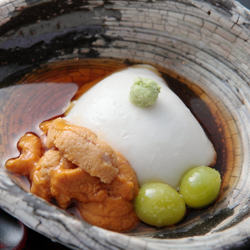 雲丹　豆腐　銀杏(天雅 （TEN-MASA）)