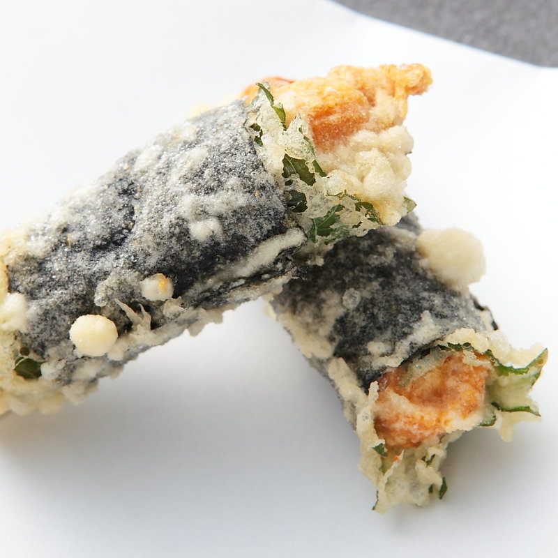 雲丹の大葉のり巻き(天雅 （TEN-MASA）)