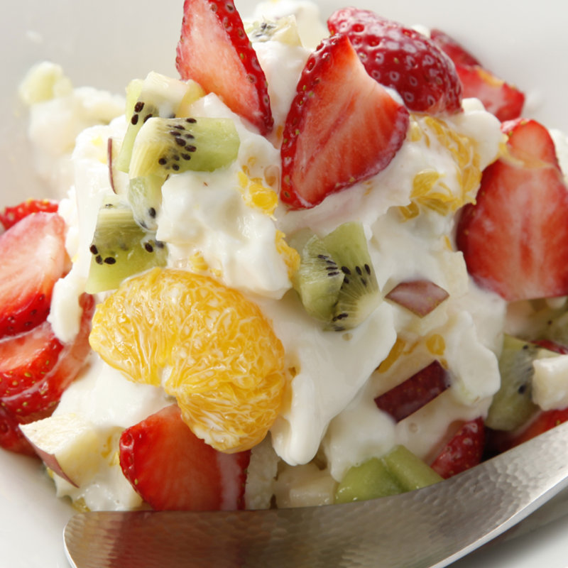 鉄板デザート(鉄板焼 天 青山店)