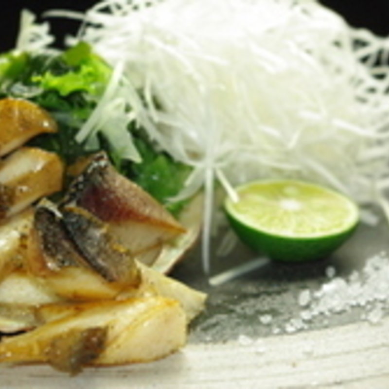 あわびのソテー(鉄板焼 天 青山店)