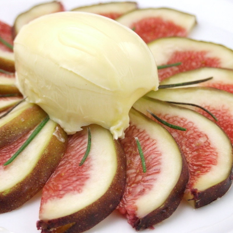 いちじく　アイス(中目黒 鉄板焼 獅子丸 Lounge440)