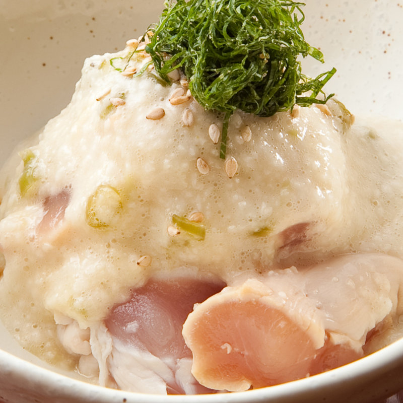 ささみ山葵とろろ和え(乃木坂 鳥幸 )