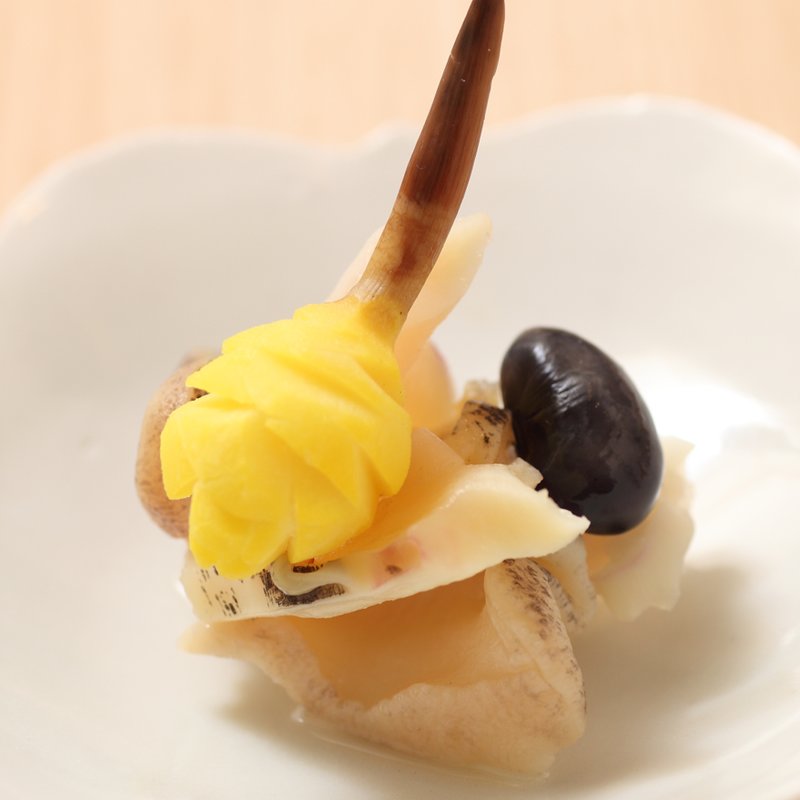 アワビのお浸し(和食 蝶や)