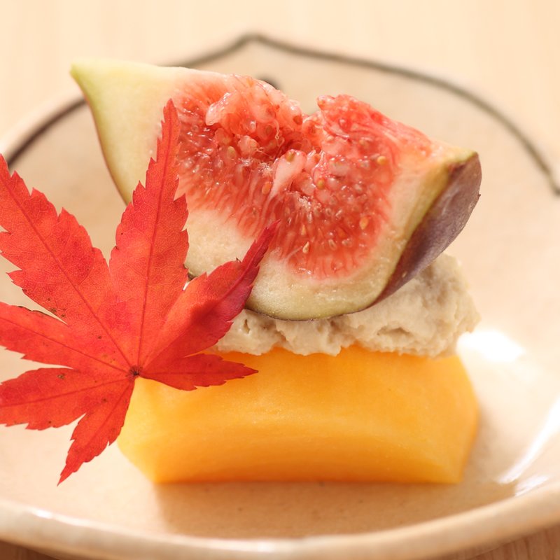 いちじくとクリ(和食 蝶や)