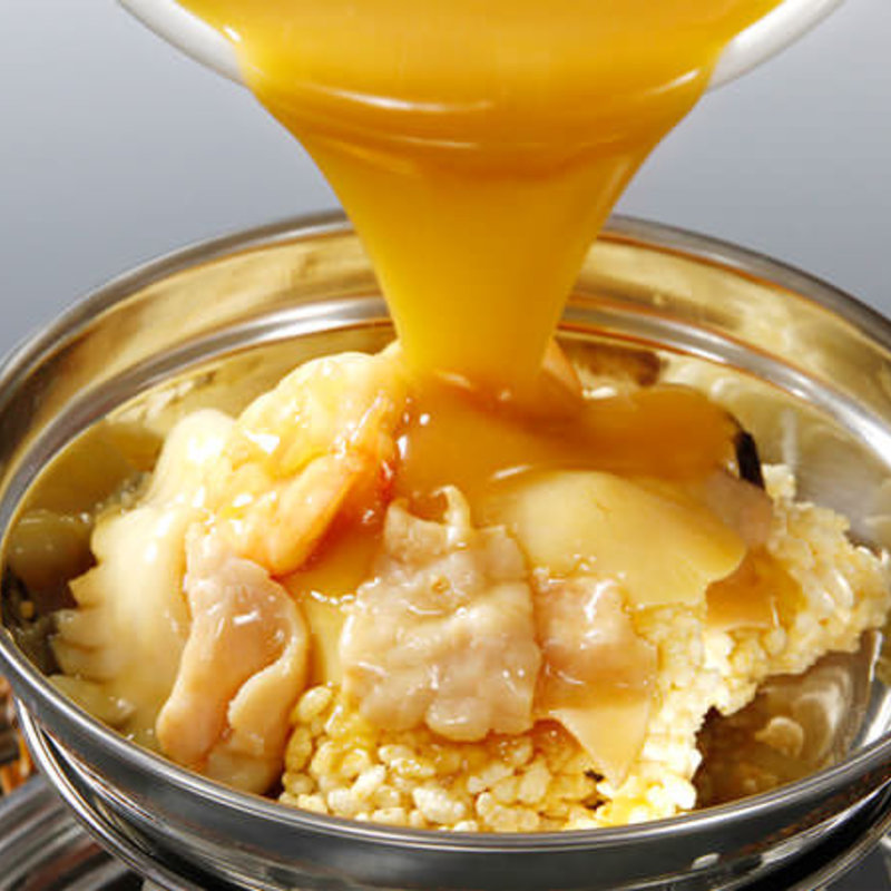 五目餡かけやきそば(中華街大飯店)