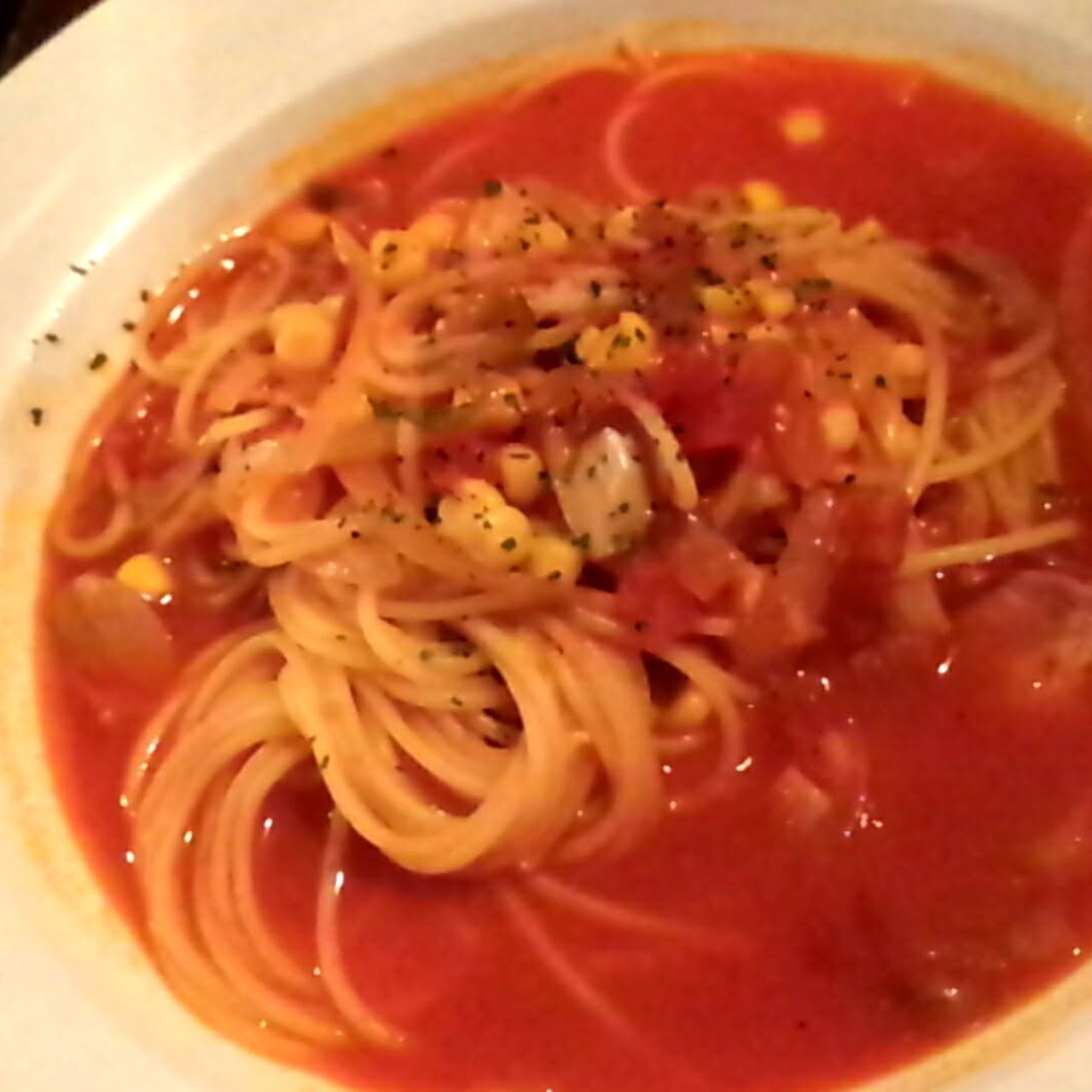 ナポリタン・コーン・ベーコンのスパ(夢街道 東金井店 )の口コミ一覧 おいしい！が増えるグルメアプリ「SARAH」