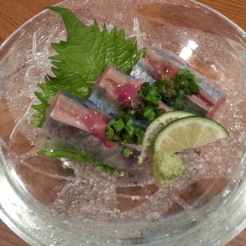 サバの梅肉ソース(大漁光)