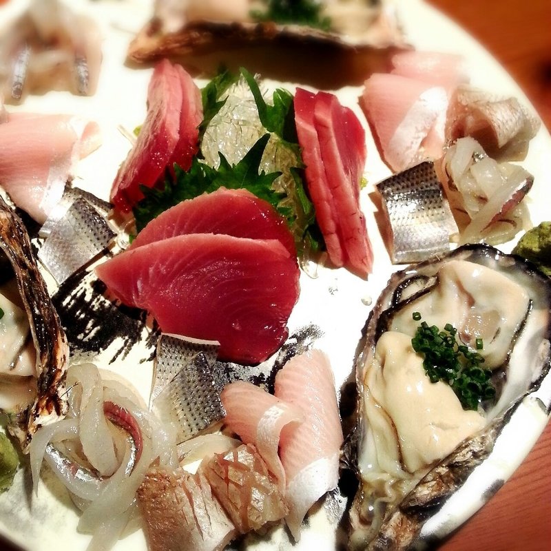 鮮魚の大皿盛り(大漁光)