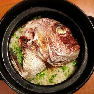 真鯛かまの土鍋(大漁光)