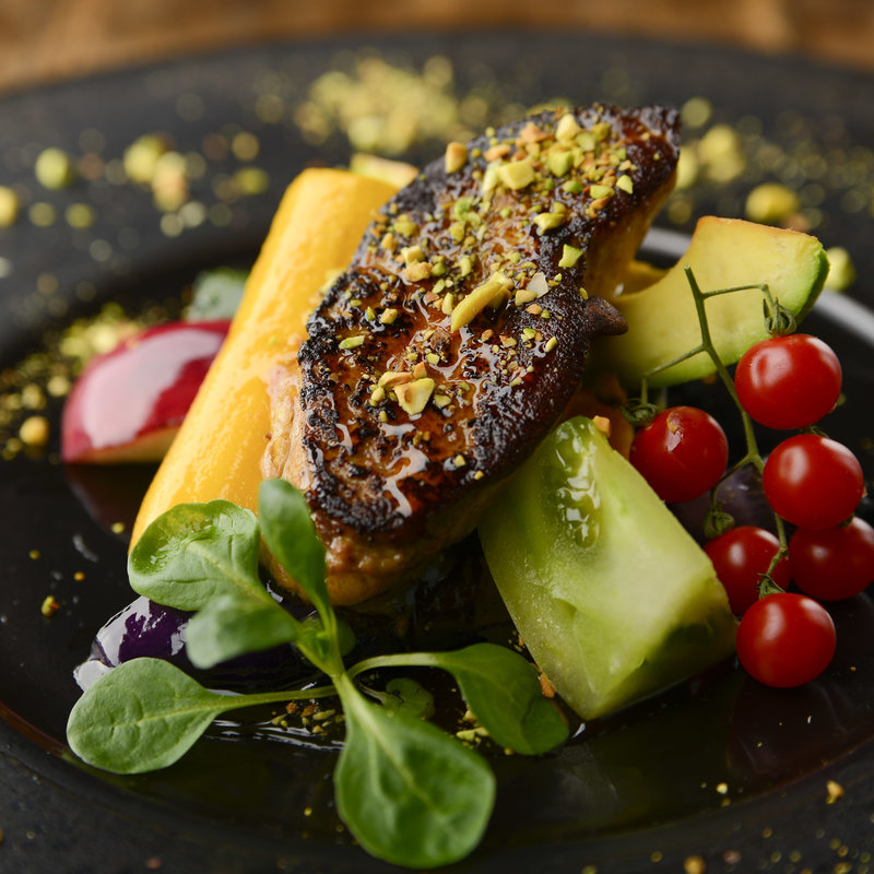 フォアグラのソテー　野菜とともに(春秋 溜池山王店 （シュンジュウ）)