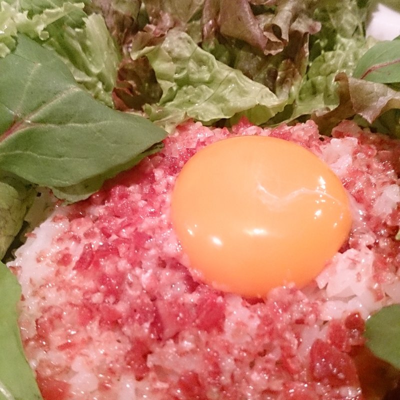 ユッケ(十勝バル スノーキー  )