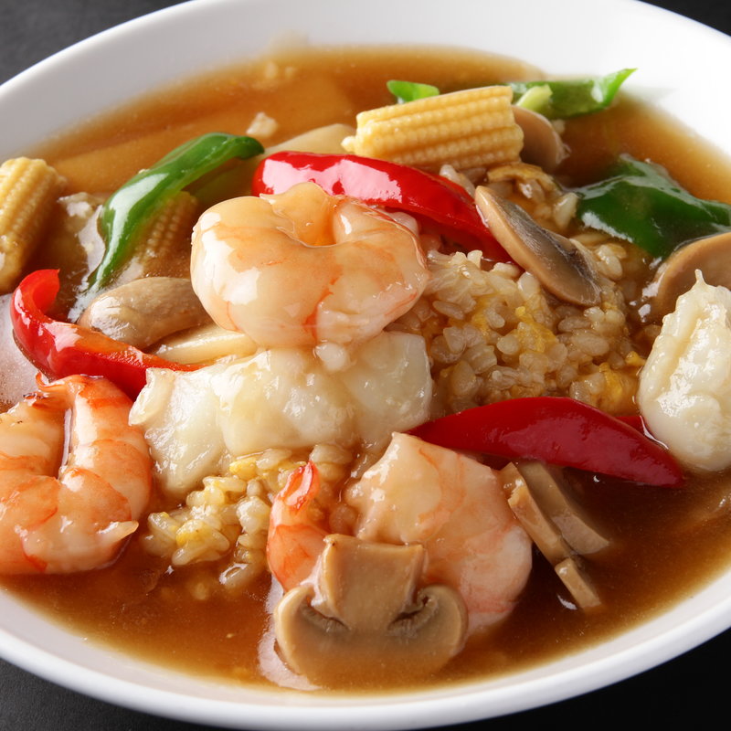 五目あんかけチャーハン(虎坊 )