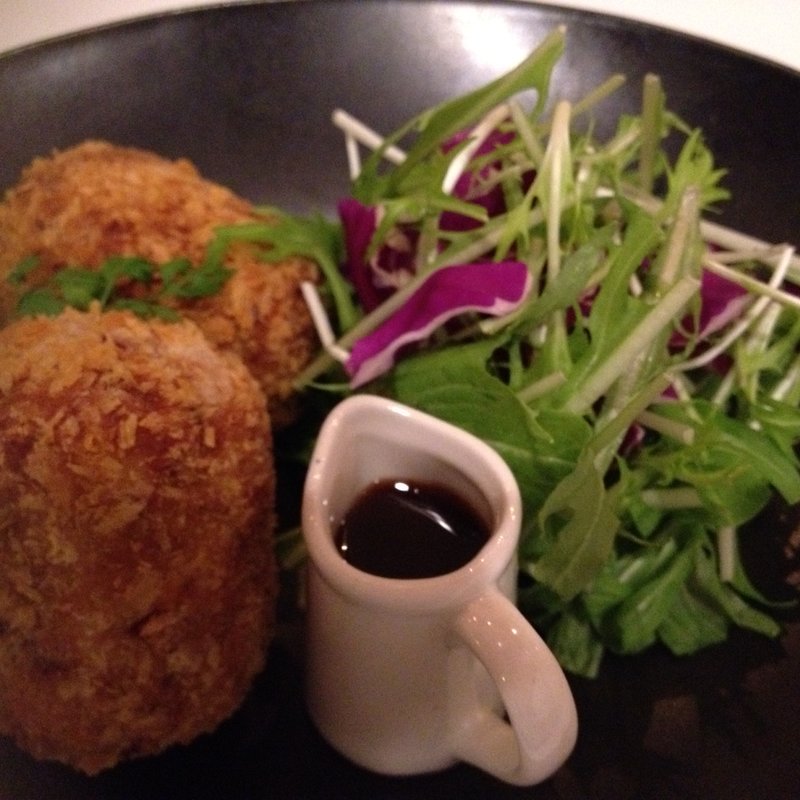 黒豚のしっかりメンチ(月来ル)