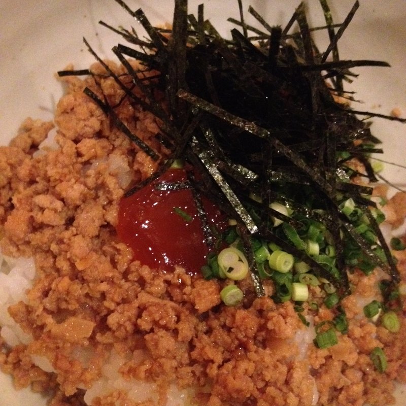 肉ミンチ御飯(月来ル)