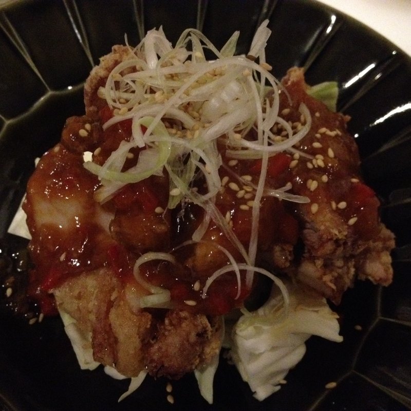 タコの唐揚げ(月来ル)