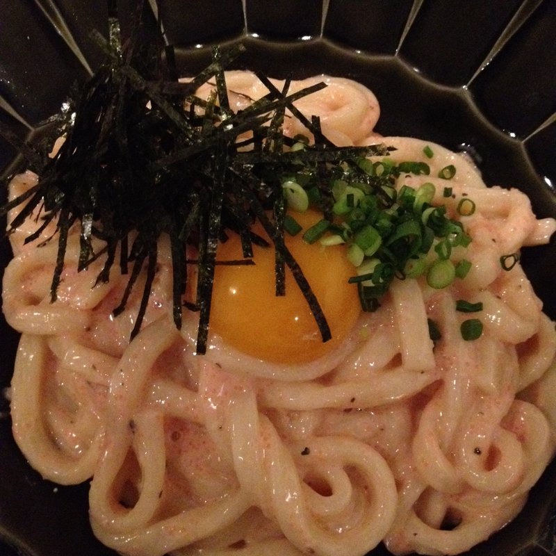 明太子うどん(月来ル)