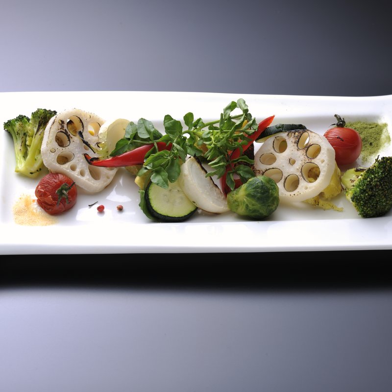 夏野菜のグリル(とれび庵)