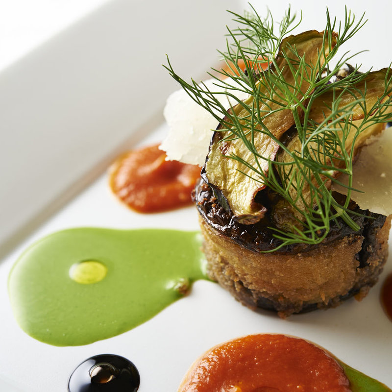 茄子と栗のロッシーニ(トルナヴェント)